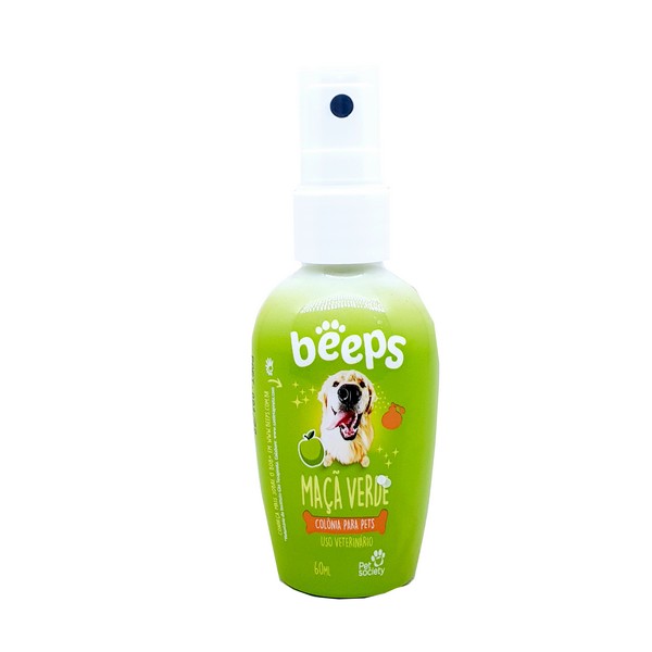 Beeps Colônia Pet Maça Verde Pet Society 60 ml