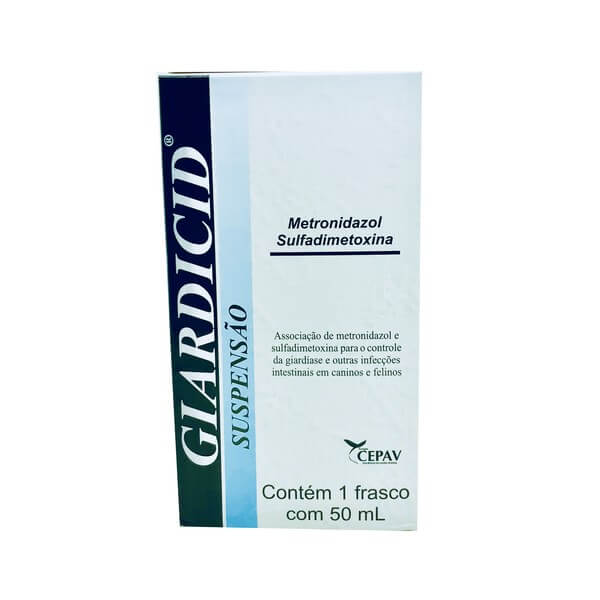 Giardicid Suspensão 50 ml Cepav