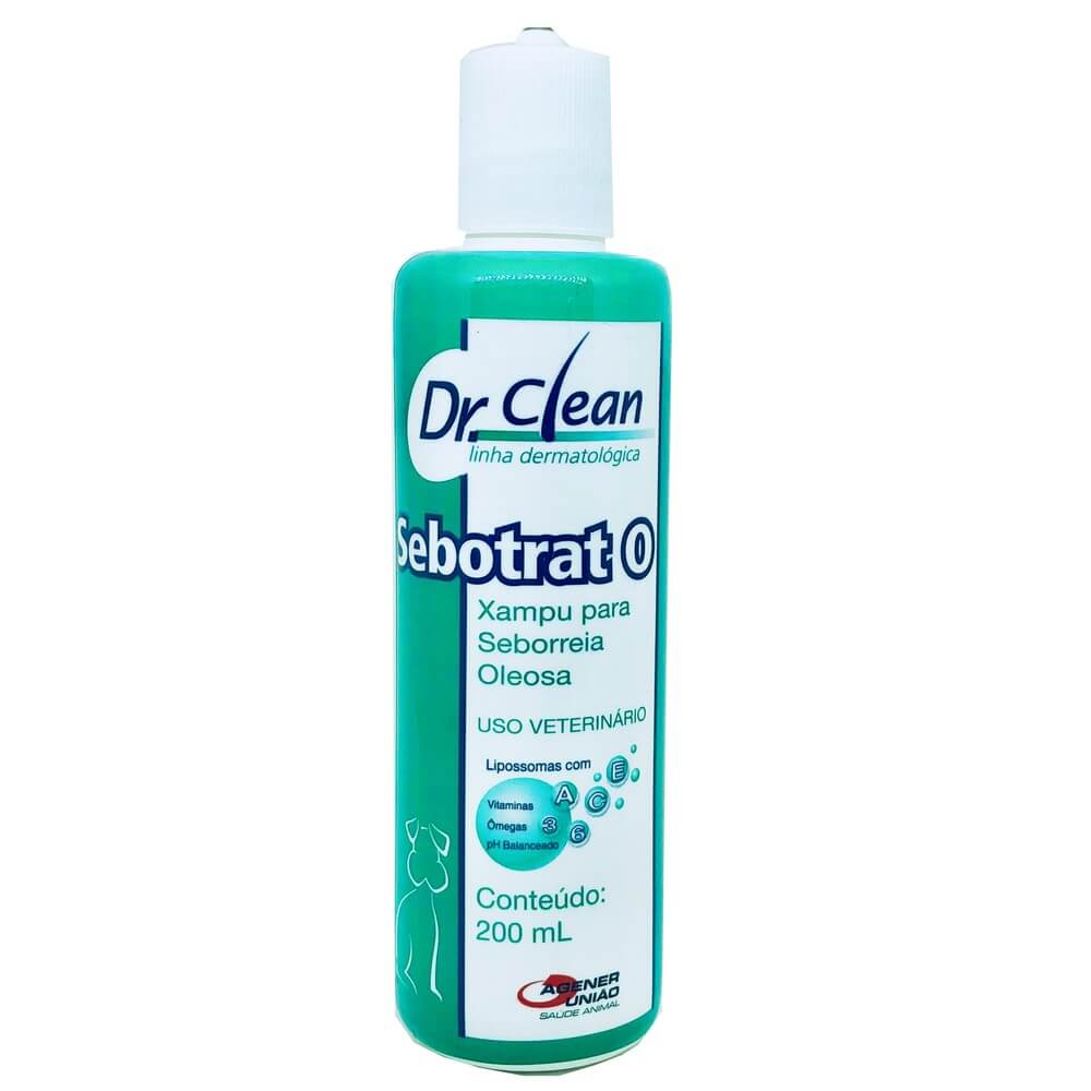 Shampoo Dr Clean Sebotrat O Agener União 200 ml