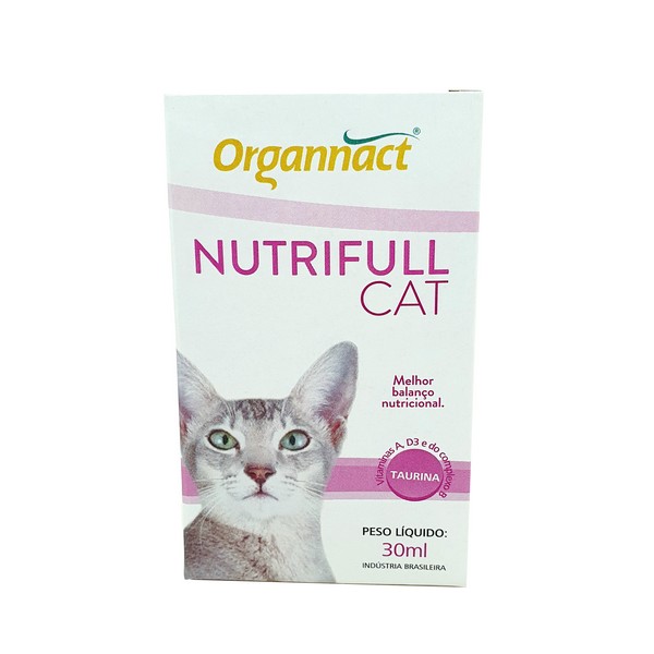 Suplemento Alimentar Nutrifull Cat Organnact 30 ml