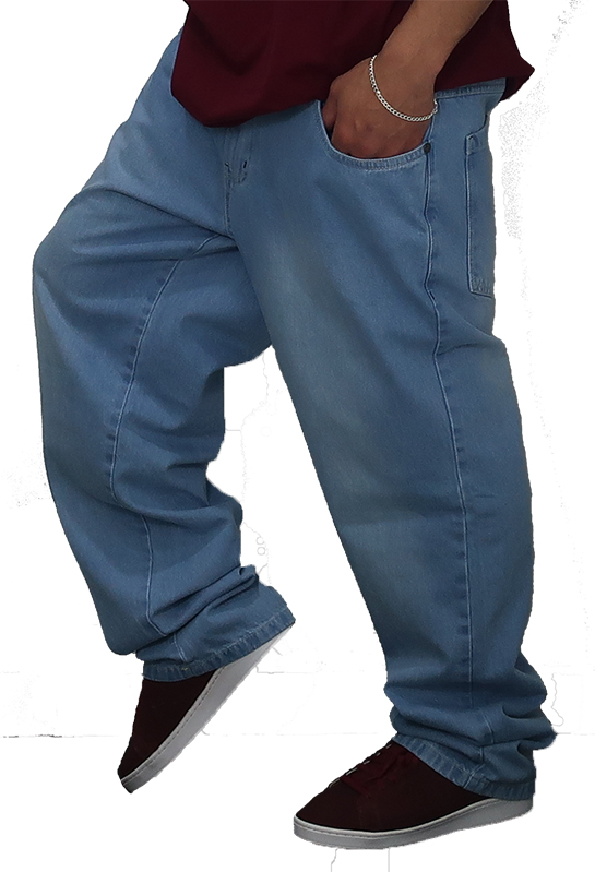 Calça jeans blue delave
