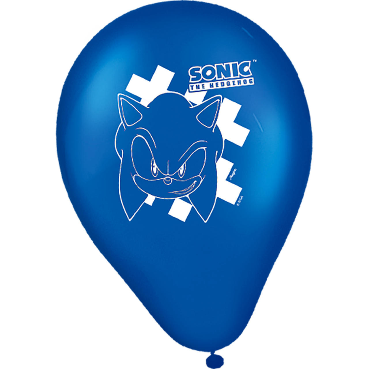 Balão  tamanho 09 Sonic/ 25 Unidades