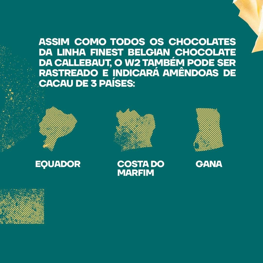 Chocolate Belga Callebaut CW2 Branco (25,9% Cacau) Gotas 2,01Kg