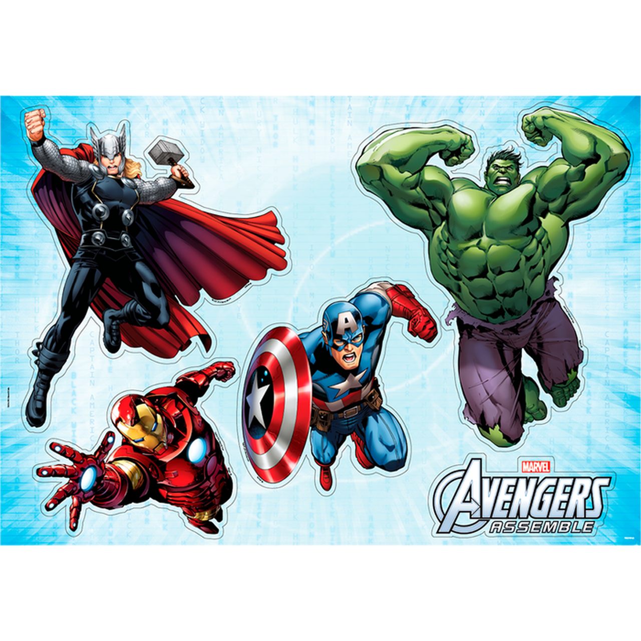 Kit Decorativo  Avengers Assemble