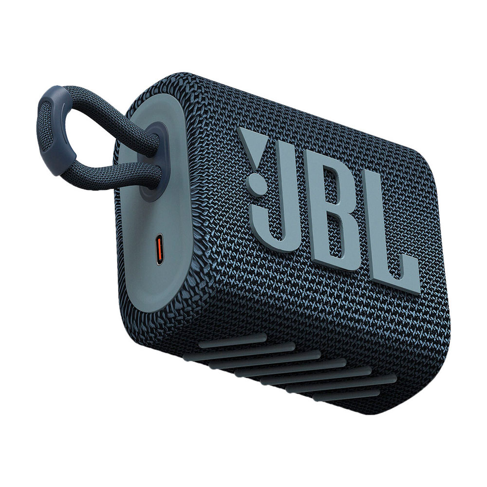 Caixa de Som JBL GO 3 Bluetooth à Prova D'água Azul