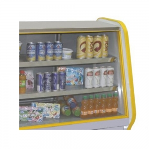 Balcão Refrigerado Bebidas, Frios, Laticinios 1,20m Amarelo - Ormifrio