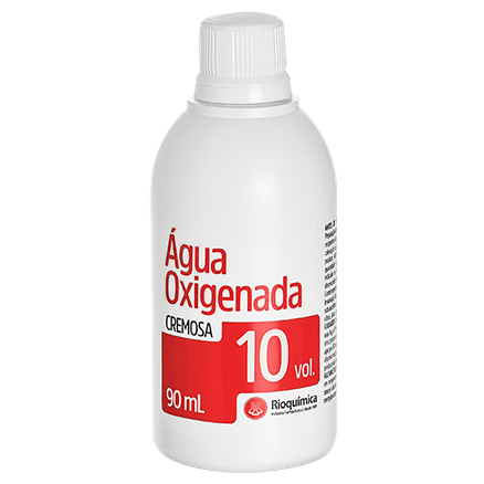 Água Oxigenada Cremosa 10 volumes - 90 ml (Rioquímica)