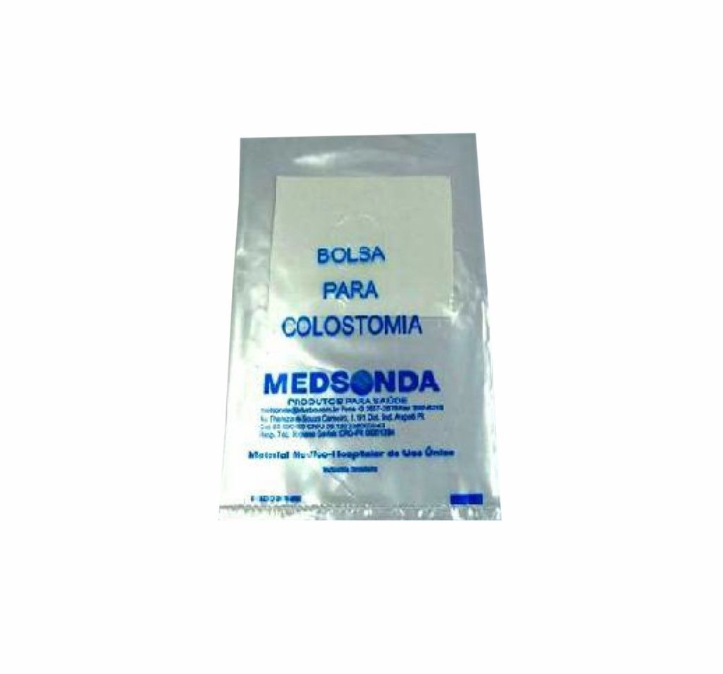 Bolsa para Colostomia 30mm 10 unidades - MedSonda