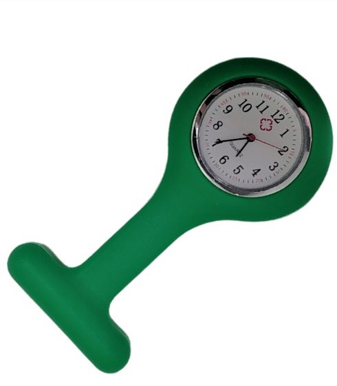 Relógio de Lapela Verde - Medicina e Enfermagem