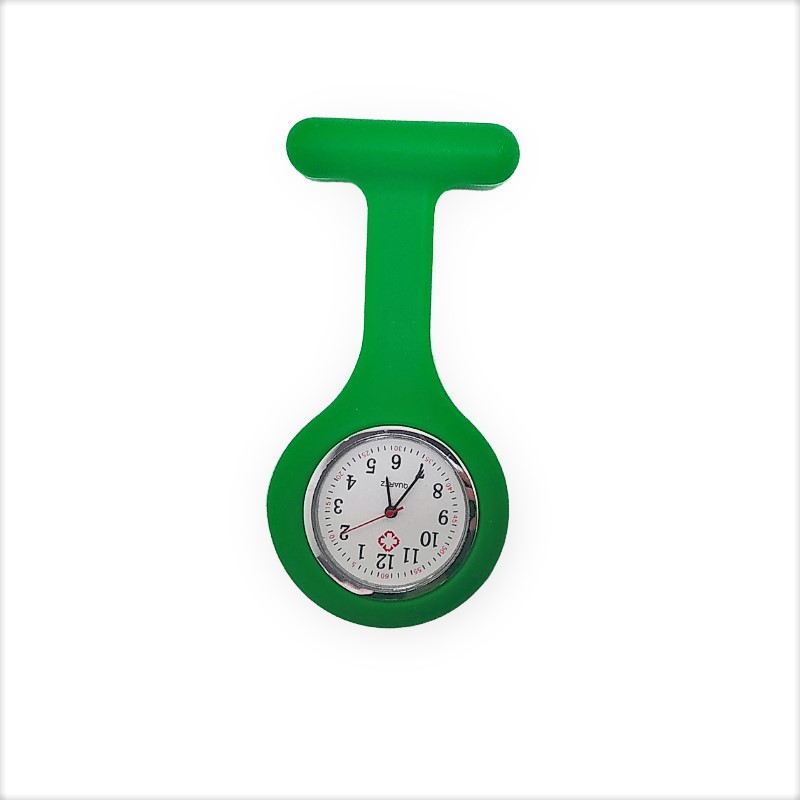 Relógio de Lapela Verde - Medicina e Enfermagem