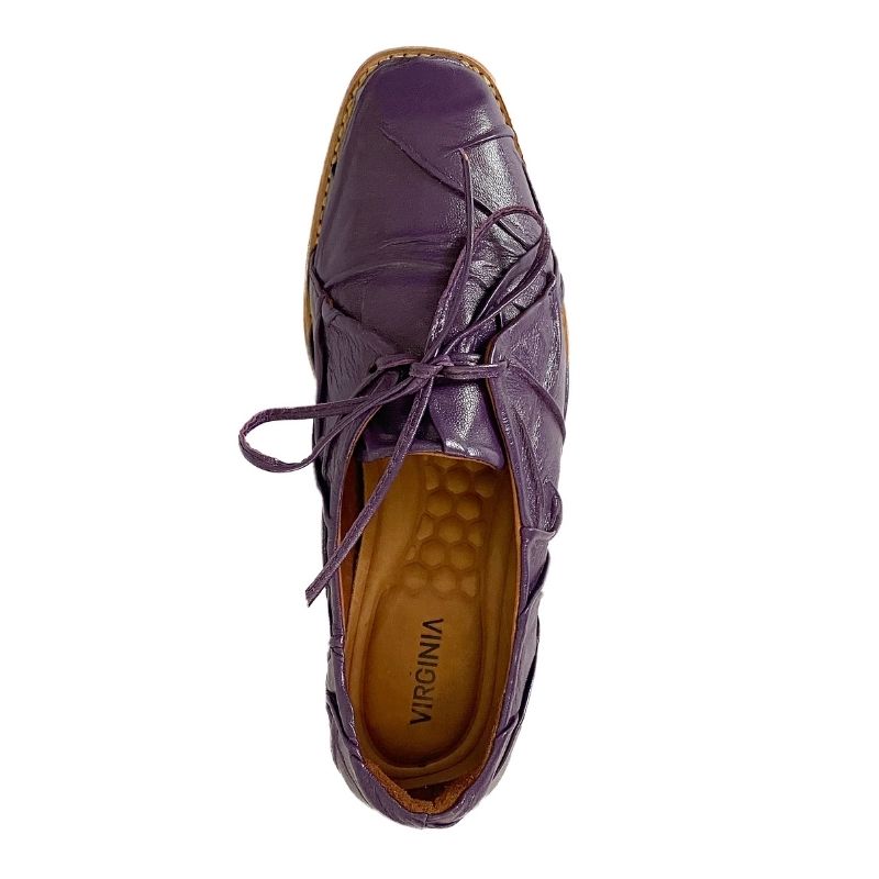 Sapato Oxford Elemento Enrugado