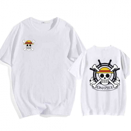 Camiseta estampa de anime japonês de uma peça, camiseta gráfica unisex, verão, respirável, hip hop, camisetas, bluzy, tops