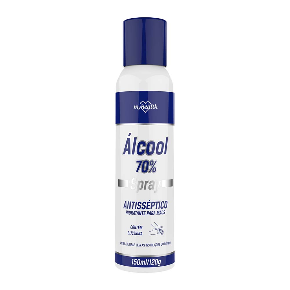 Álcool Spray 70% My Health Antisséptico 150ml