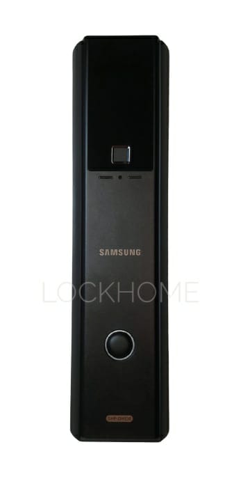 Samsung SHP-DH538 Black com Biometria sem Maçaneta - Fechadura Digital Exclusica Cor Preta