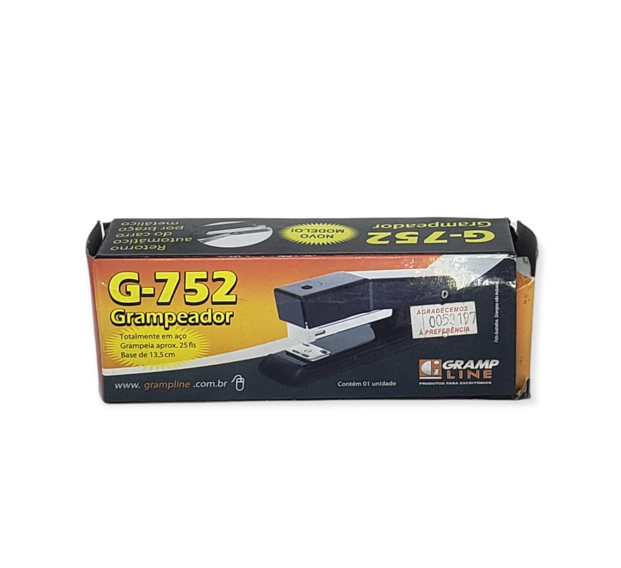 Grampeador G752 Grampo 26/6 Gramp Line                                                                                  