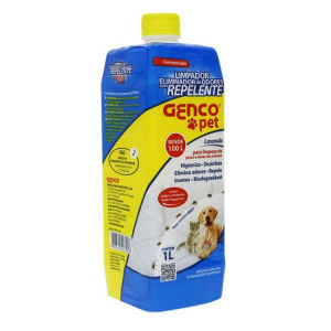 Limpador Eliminador Odor Desinf Repelente Pet Concentrado Genco
