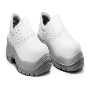 Sapato Bico Composite Branco Microfibra Nr 36 Ca 30112                                                                  