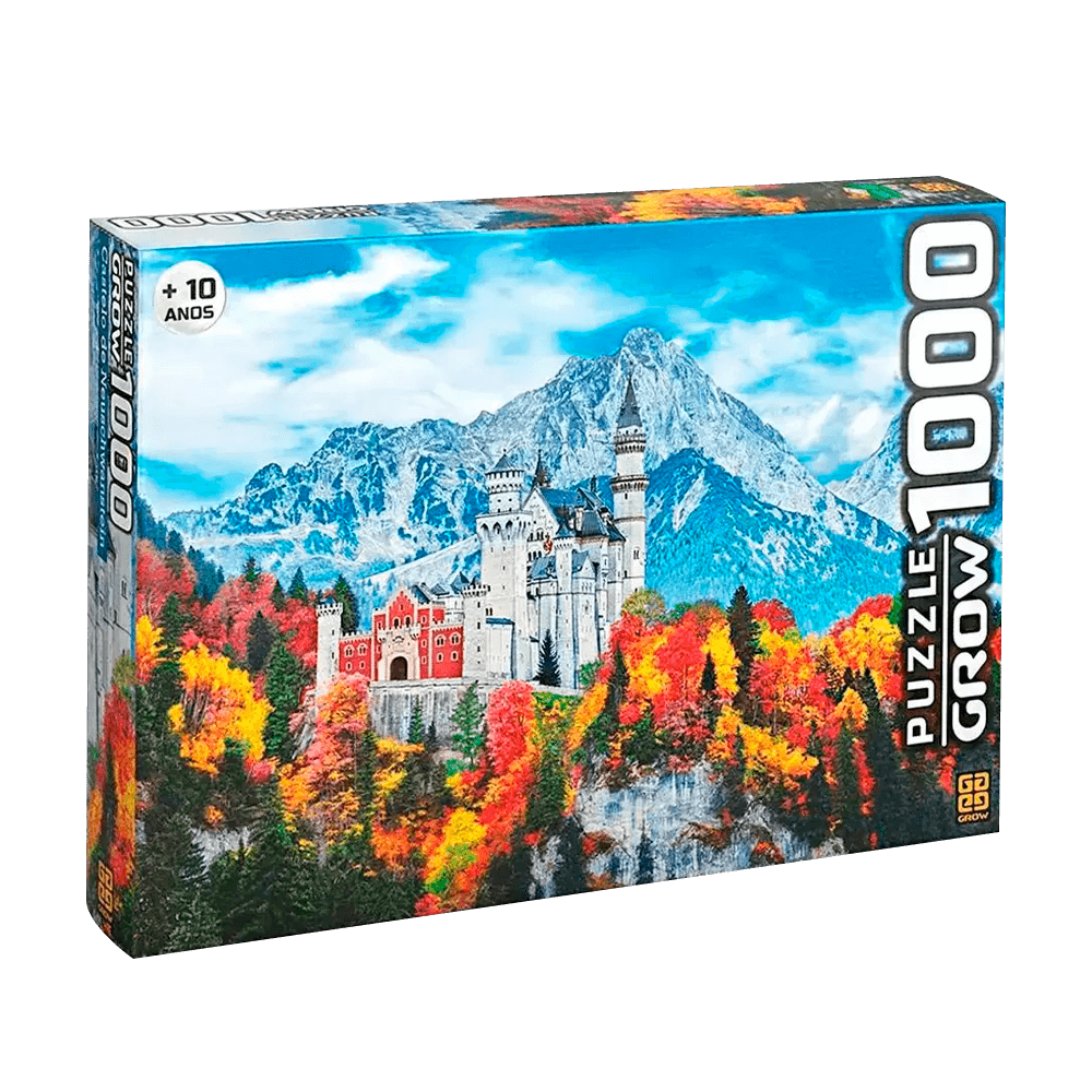 Puzzle Grow 1000 Peças Castelo de Neuschwanstein