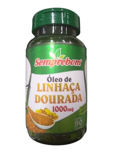 OLEO DE LINHACA DOURADA 1000MG C/90 CAPS