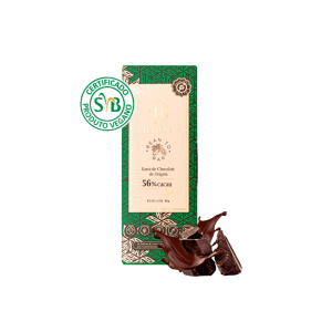 Barra De Chocolate de Origem 56% Cacau - 80g (Unidade) - Haoma