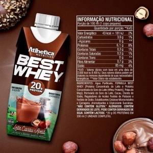 Best Whey Bebida Whey Pronta (330ml) - Atlhetica Nutrition