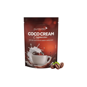 Coco Cream Cappuccino - Leite de Coco em Pó - 250g - Pura Vida