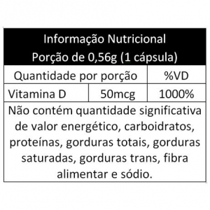 Vitamina D3 Ultra Concentrada 2000UI - 120 Caps - Nutrify