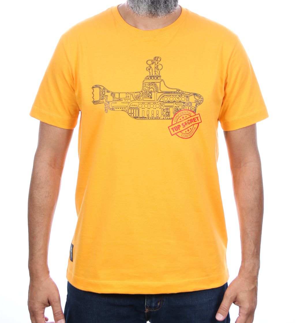 Camiseta Beatles Submarino Amarelo