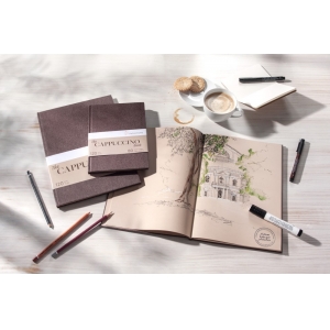 Caderno Sketchbook Hahnemühle The Cappuccino Book A5 120 g/m² 40 folhas