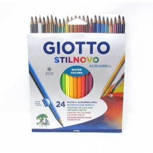 Lápis de Cor Aquarelável Giotto StilNovo 24 Cores 255800SA