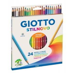 Lápis de Cor Giotto Stilnovo 24 Cores 256600
