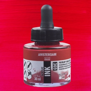 Tinta Acrílica Líquida Amsterdam Ink  369 Magenta 30ml
