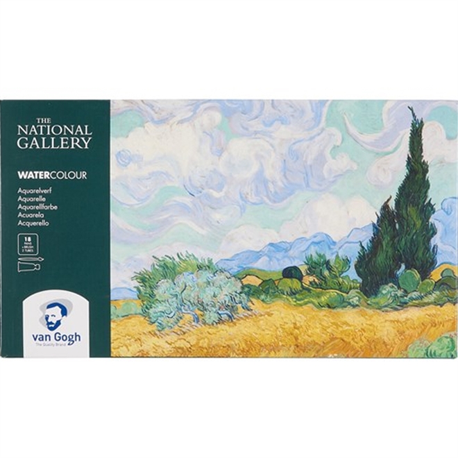 Aquarela Pastilha Talens Van Gogh The National Gallery 18 Cores 20808718