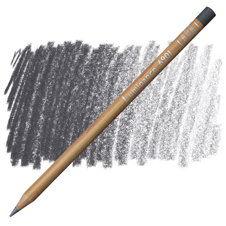 Lápis de cor Caran d´Ache 6901 Luminance 495 Slate Greygraphite