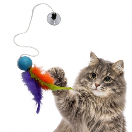 Brinquedo para Gatos Elastic Ball