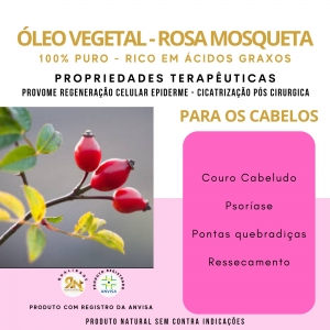 Óleo Vegetal Rosa Mosqueta - 30ml