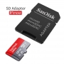 Cartão de memória micro sd 128GB 100MBps SanDisk