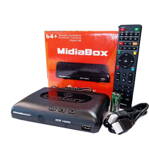 MIDIABOX B4+ RECEPTOR CENTURY COM CONVERSOR DIGITAL TERRESTRE