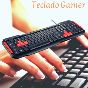Teclado gamer alta performance multilaser tc160
