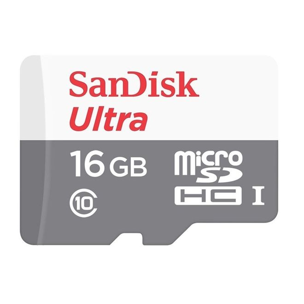 Cartão de Memoria Sandisk Micro Sd 16gb 80mb/ps C/ Adaptador SD