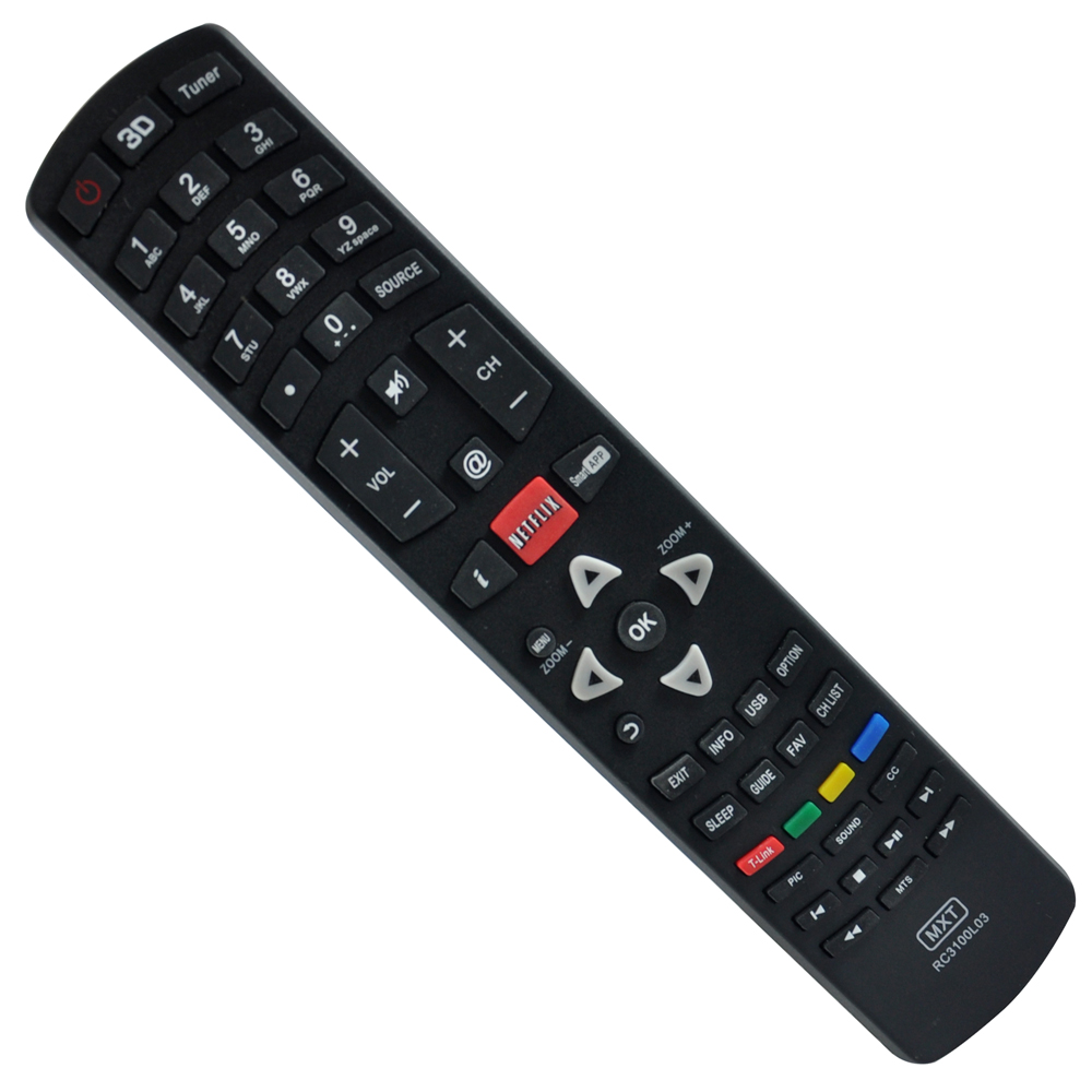 Controle TV Philco Smart TV 3D RC3100L03 - MXT-CO1282 -