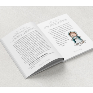 Livro de Orações Capa Dura Personalizado - Bebê Nuvem Menina - Foto 4