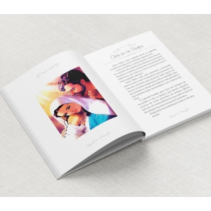 Livro de Orações Capa Dura Personalizado - Clássico Azul - Foto 1