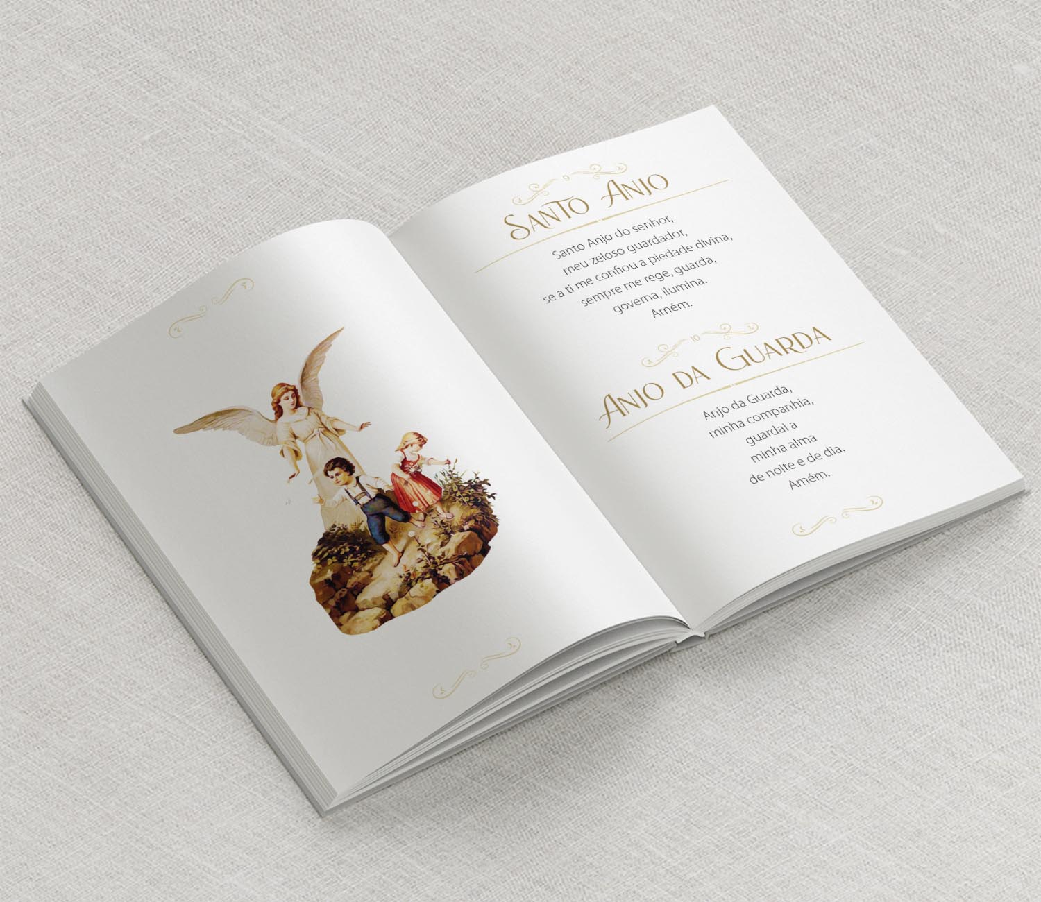 Livro de Orações Capa Dura Personalizado - Cerejeira Golden - Foto 1