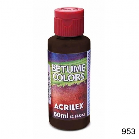 Betume Colors Acrilex 60Ml - Marrom Cafe