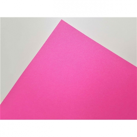Folha Simples de Scrapbook Metalizado Liso Pink