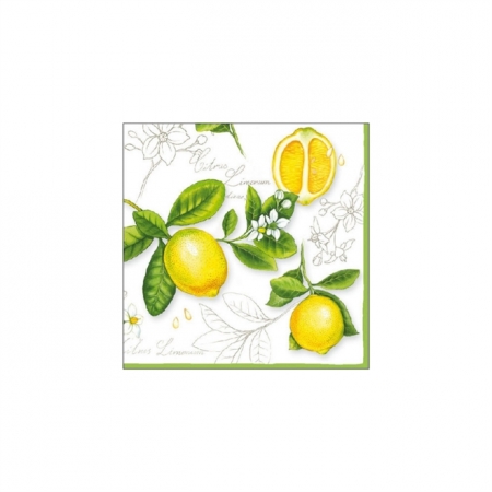 Pct. De Guardanapos Ambiente 20 Un. Ref. 13306290 - Citrus Limonum - Limão