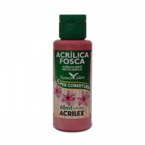 Tinta Acrílica Fosca Acrilex 60Ml - Rosa Ciclame