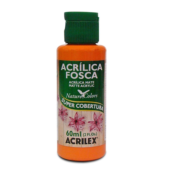 Tinta Acrílica Fosca Acrilex 60Ml - Cenoura