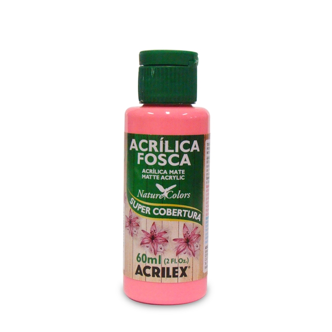Tinta Acrílica Fosca Acrilex 60Ml - Pink